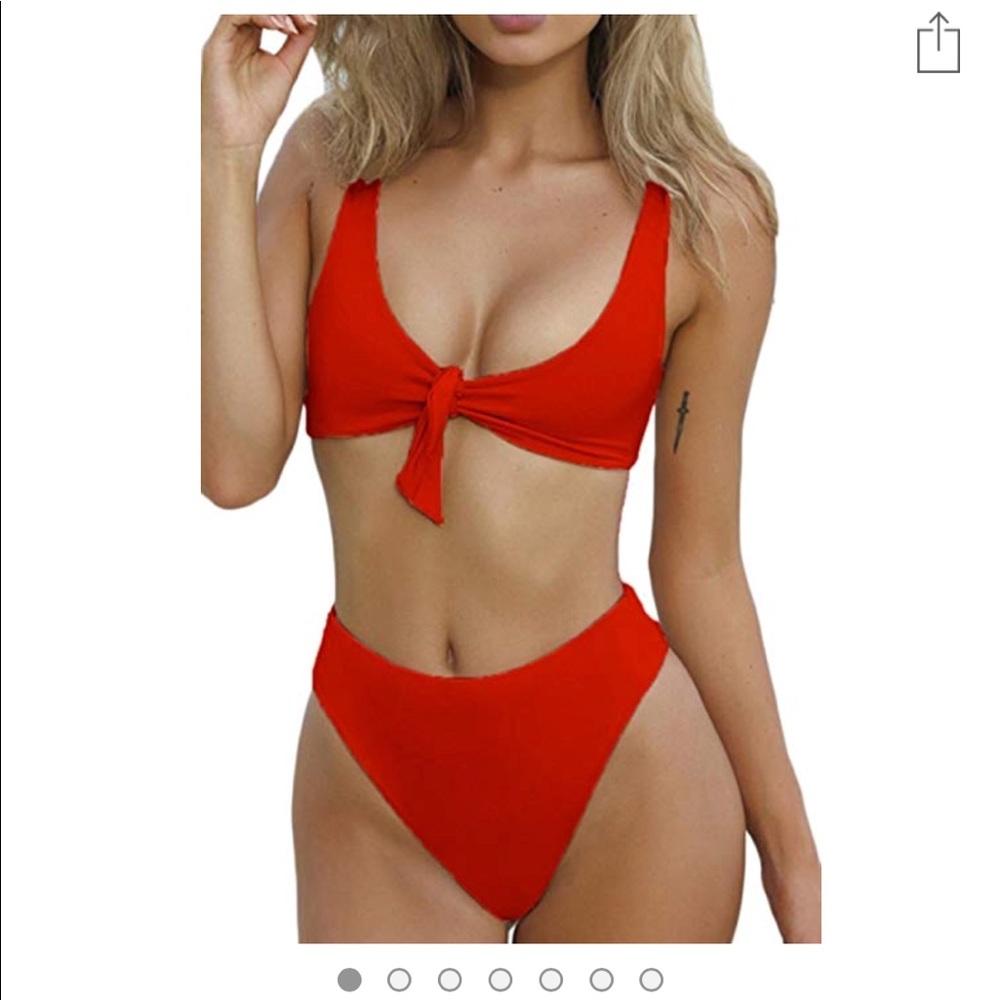 High waisted bikini